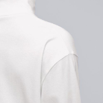 Relaxed Turtle Neck Long Sleeve T-Shirt [Cream]