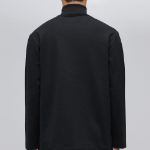 Ponte Turtle Neck Long Sleeve T-Shirt [Black]