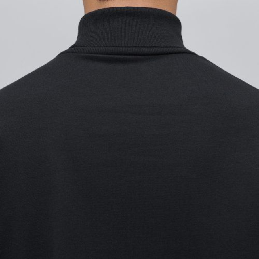 Ponte Turtle Neck Long Sleeve T-Shirt [Black]