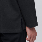 Ponte Turtle Neck Long Sleeve T-Shirt [Black]