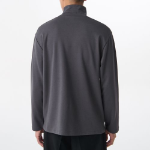 [Hitstandard] Turtle Neck Long Sleeve T-Shirt [Gunmetal]