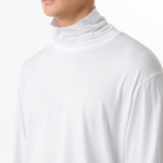 CR Turtle Neck Long Sleeve T-Shirt [White]