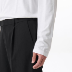 CR Turtle Neck Long Sleeve T-Shirt [White]