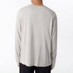 Relaxed CR Scoop Neck Long Sleeve T-Shirt [Mushroom]