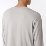 Relaxed CR Scoop Neck Long Sleeve T-Shirt [Mushroom]