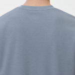 [HitStandard] Crew Neck Long Sleeve T-Shirt [Cloudy Blue]