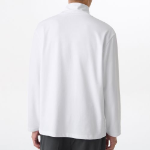 [HitStandard] Turtle Neck Long Sleeve T-Shirt [White]