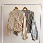 Butter Nylon Windbreaker