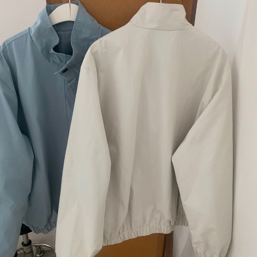 ENCO High Neck Loose-Fit Windbreaker