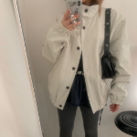 ENCO High Neck Loose-Fit Windbreaker