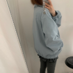 ENCO High Neck Loose-Fit Windbreaker