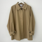 Tomi Loose Fit Half Trench Coat