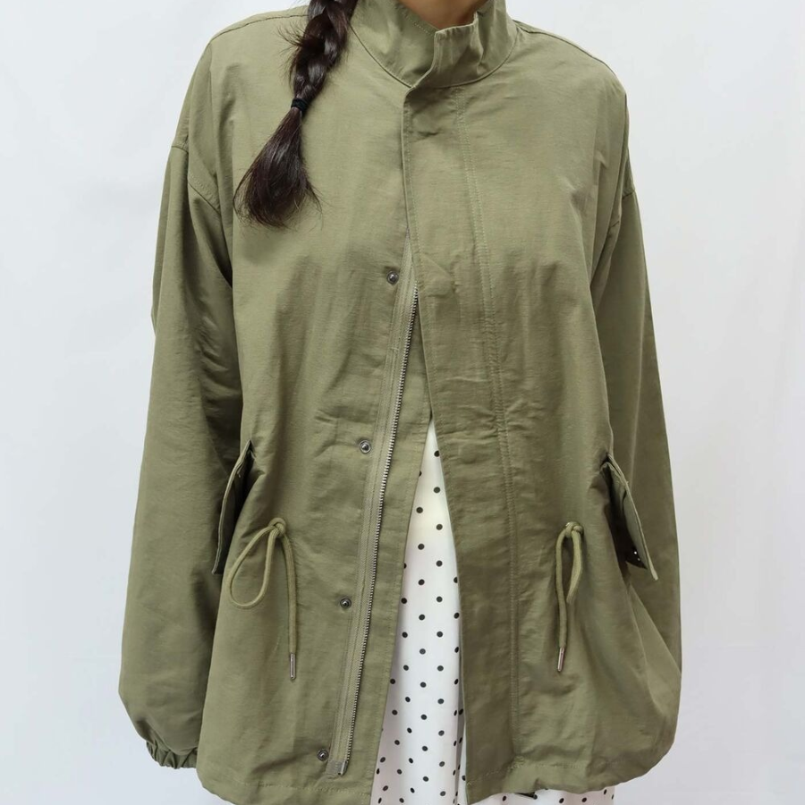 French Half Windbreaker