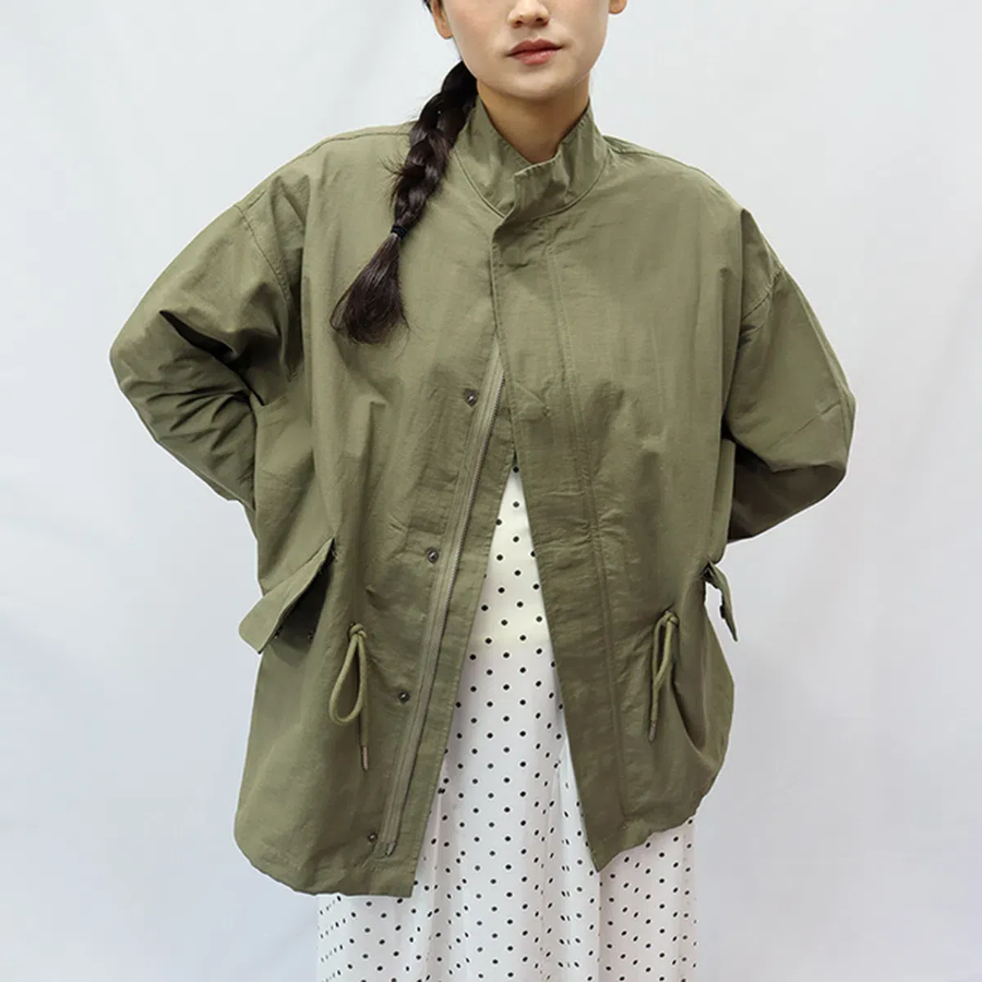 French Half Windbreaker