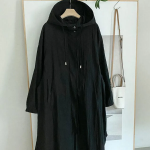 Spring Nylon Hooded Windbreaker