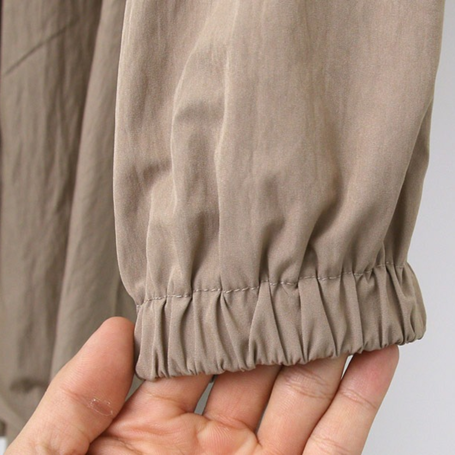 Spring Nylon Hooded Windbreaker