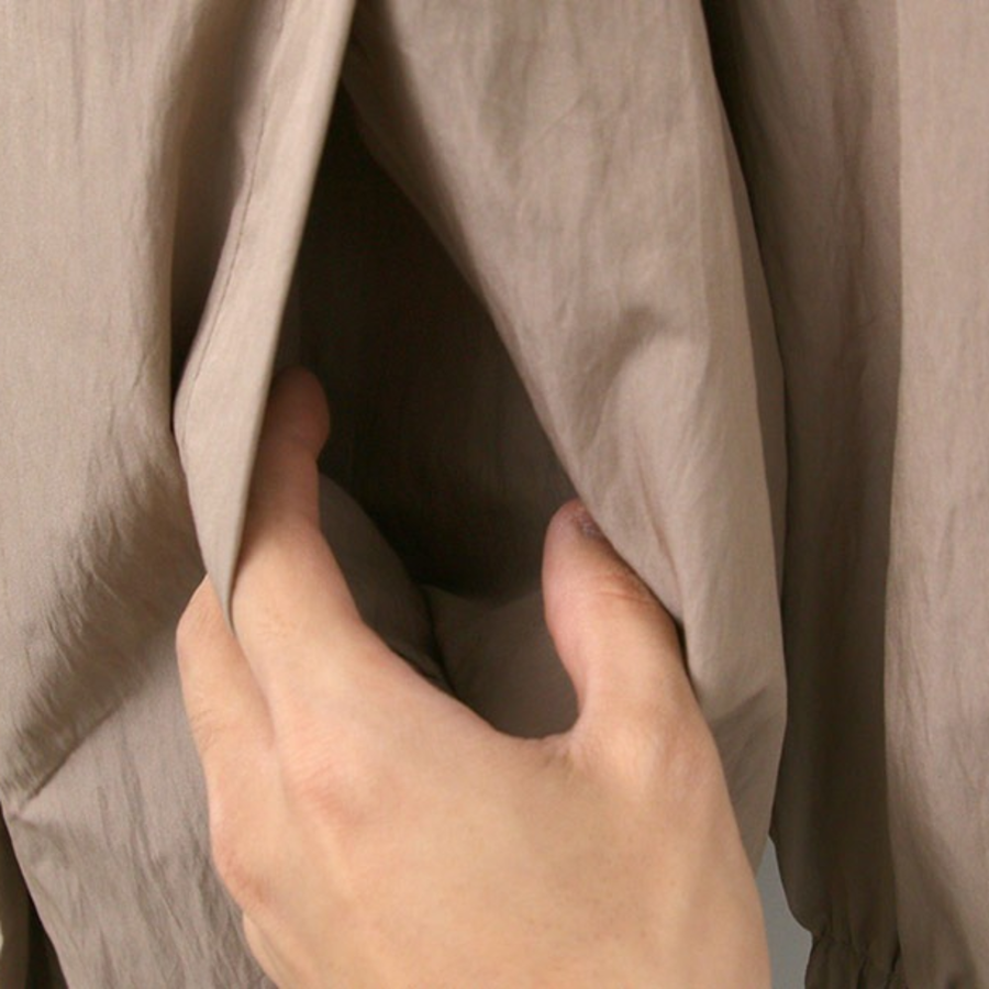 Spring Nylon Hooded Windbreaker