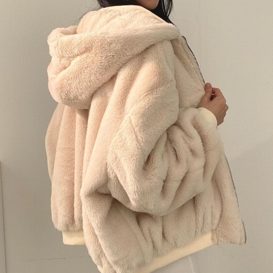 Pogeuni Reversible Hooded Mustang