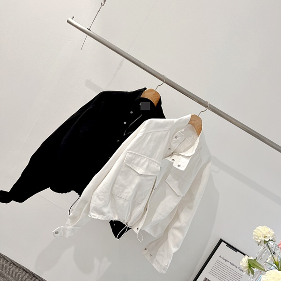 Toto String Pintuck Balloon Puff Cotton Crop Yasan