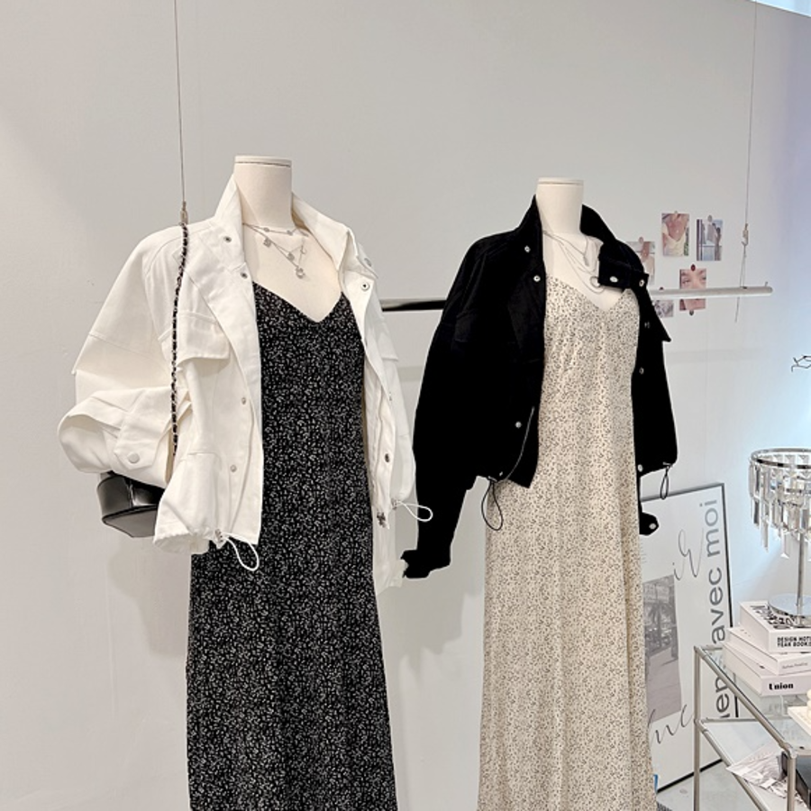 Toto String Pintuck Balloon Puff Cotton Crop Yasan