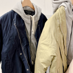 Oversized Quilted Pocket String Layered Hood Long Yasan Padding