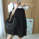 пышный хлопковый комбинезон с бантом на спине Follow