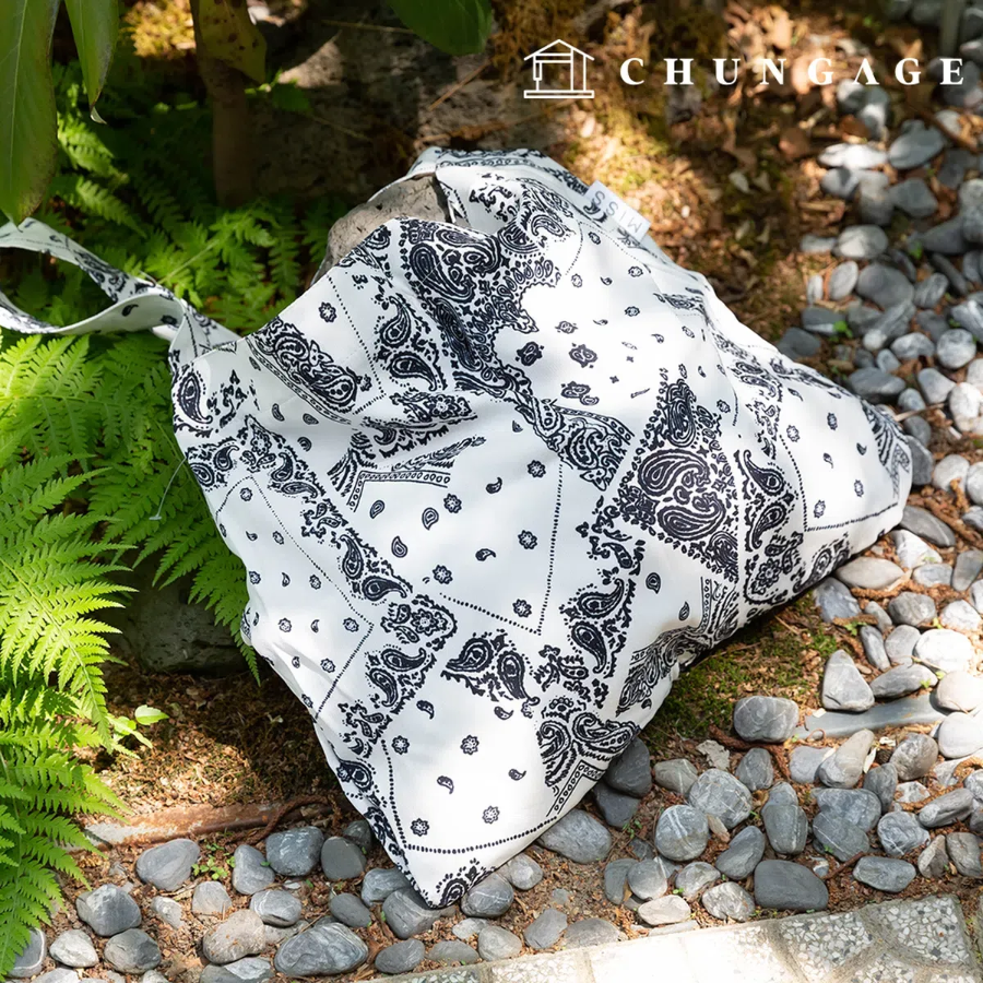 Paisley Summer Ethnic Eco Tote — лёгкий этнический акцент на лето