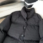 Gypsophila Black Diamond High Neck Fleece Puffer