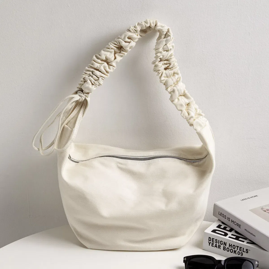 Shirring Casual Denim Cross Eco Bag — джинсовая лёгкость на каждый день