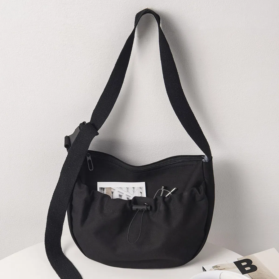 String Big Pocket Casual Eco Cross Bag — удобно, стильно, на каждый день