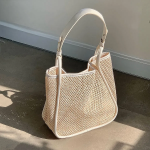 Light Summer Rattan Mesh Eco Shoulder Bag — невесомый акцент для летнего образа