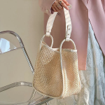 Light Summer Rattan Mesh Eco Shoulder Bag — невесомый акцент для летнего образа