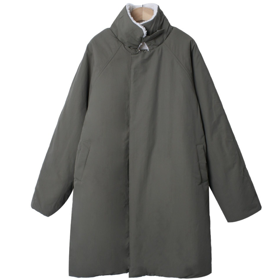 Chic Sherpa Long Collar Zip Winter Yasan