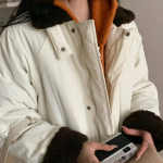 Chic Sherpa Long Collar Zip Winter Yasan