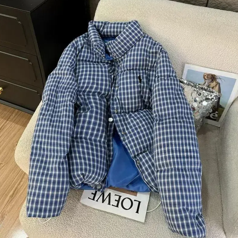 Semi High Neck Check Padded