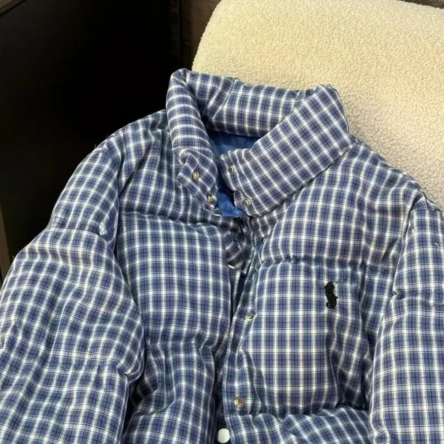 Semi High Neck Check Padded