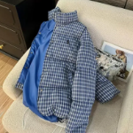 Semi High Neck Check Padded