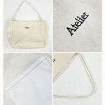 Atelier Embroidered Lettering Eco Bag — элегантный акцент на каждый день