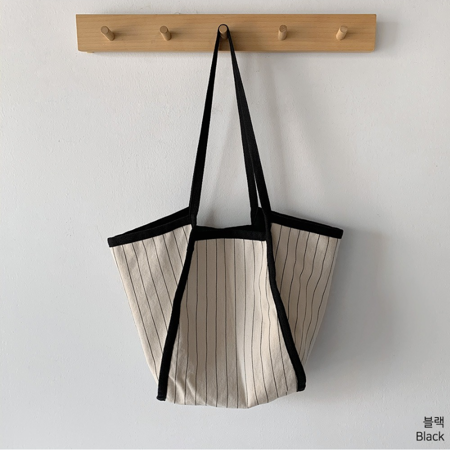 Manpu Line Color-Block Eco Bag — стильный акцент на каждый день