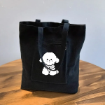 Dog Print Shoulder Strap Eco Bag — повседневная сумка с характером