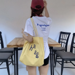 Casual Lettering Canvas Shoulder Eco Bag — комфорт и стиль без лишнего