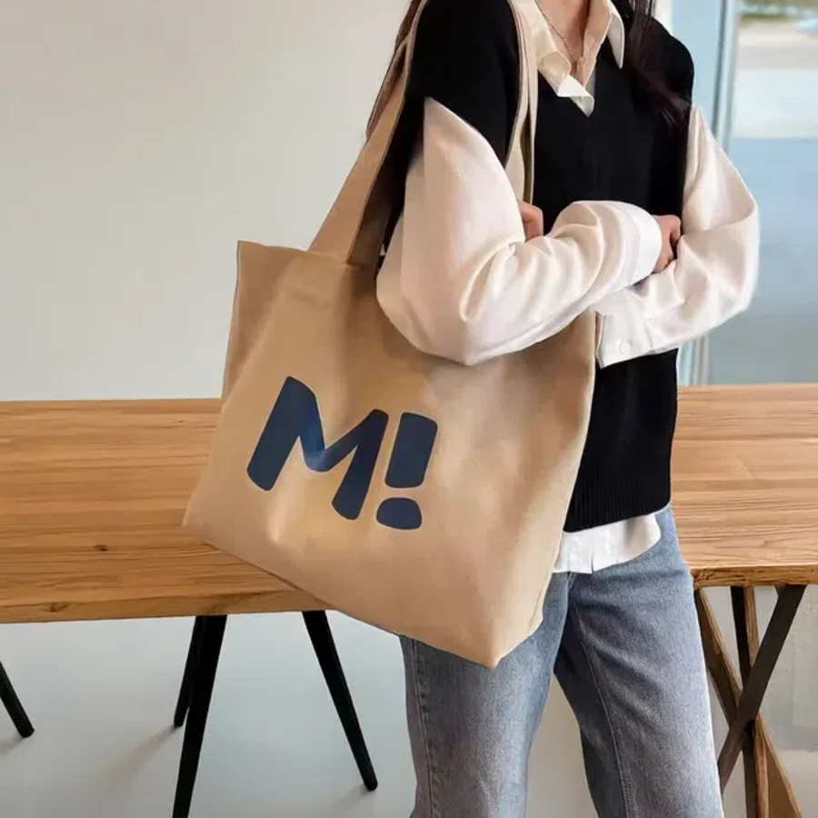 Oxford Cotton Canvas Tote Eco Bag — прочность и удобство каждый день