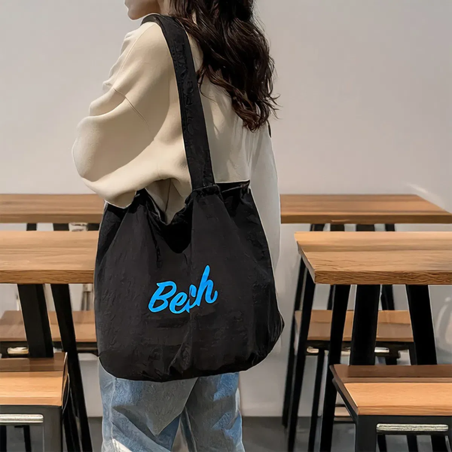 Printed Canvas Color Eco Shoulder Bag — яркий акцент на каждый день