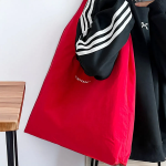 Solid Casual Oversized Eco Shoulder Bag — практичность в минимализме
