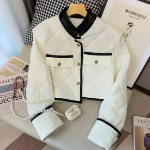 French Casual Slim Puffer Jacket