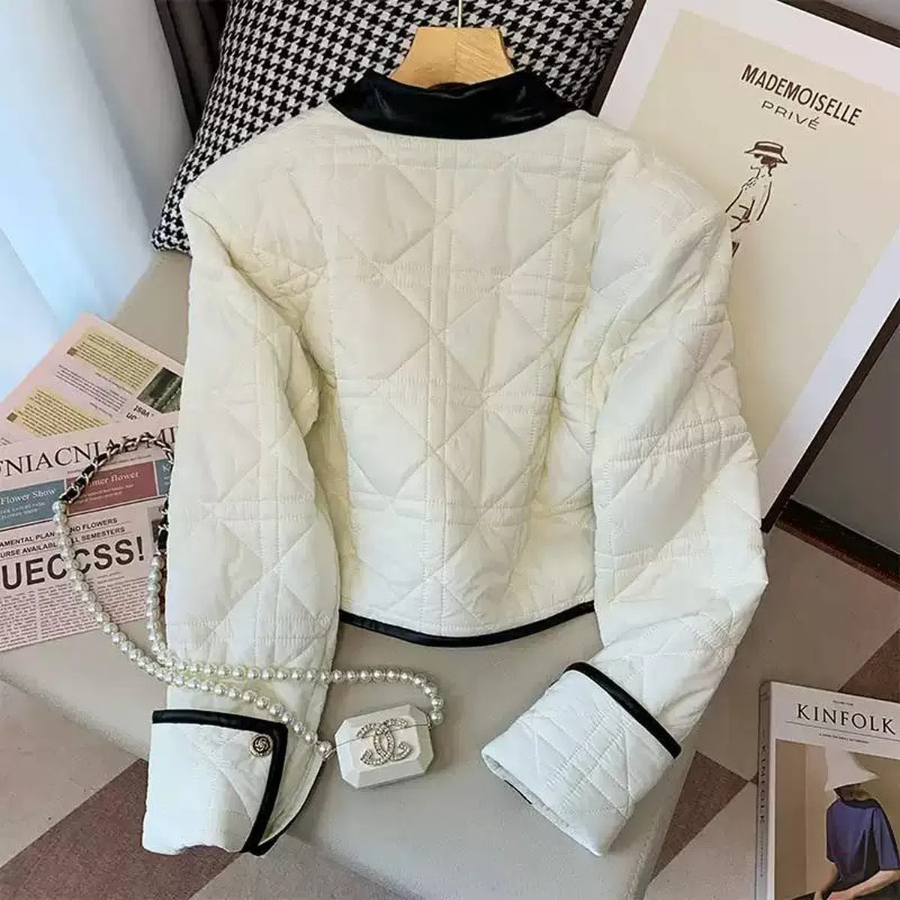 French Casual Slim Puffer Jacket