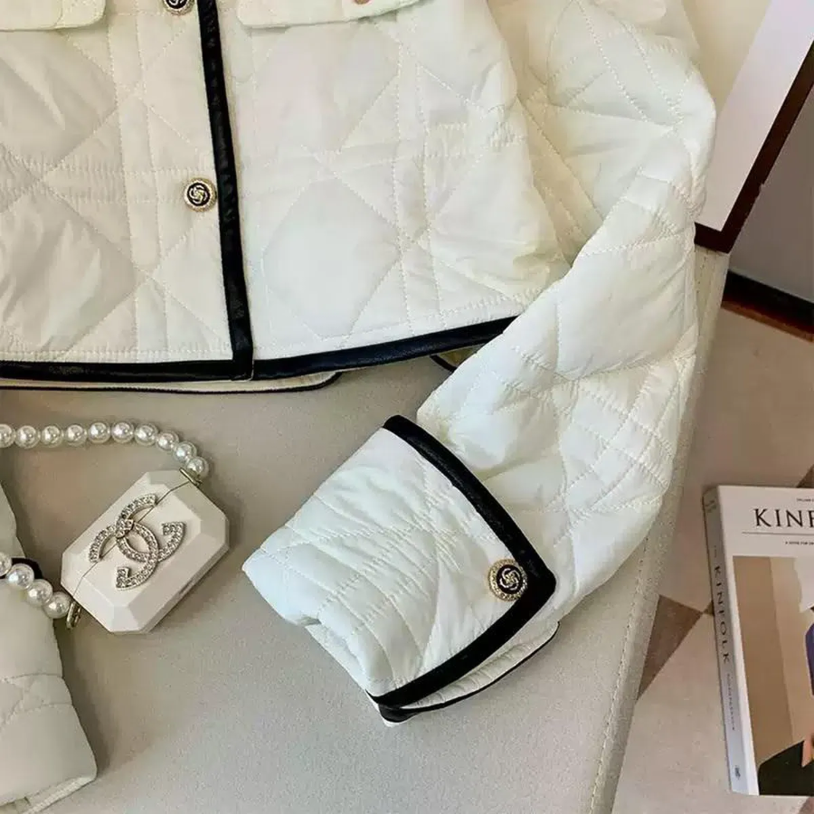 French Casual Slim Puffer Jacket