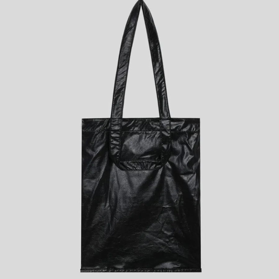 Glossy Minimalist Tote & Shoulder Bag — лаконичный стиль с эффектным блеском