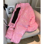 Glossy Mini Short Down Jacket