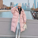 Cotton Down Long Casual Jacket